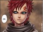 Gaara diciendo "OK"