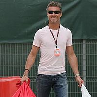 Coulthard saliendo del Caprabo