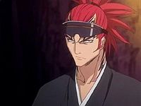 Renji, con su mirada asesina.