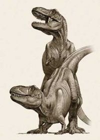 Muestra de Tiranosaurio Sex