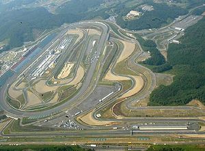 Vista aérea del circuito.