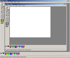 Impresión de pantalla del Paint, en plena edición de una impresión de pantalla del Paint, creada con el Paint y modificada posteriormente con Photoshop para poder reducir su tamaño y resolución.