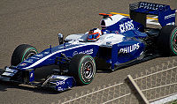 Rubens Barrichello con el FW32