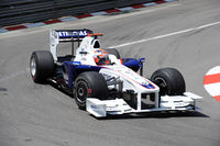 Kubica haciendo el ridículo lo que puede con el BMW Sauber F1.09