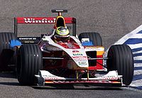 Ralf Schumacher en el FW21