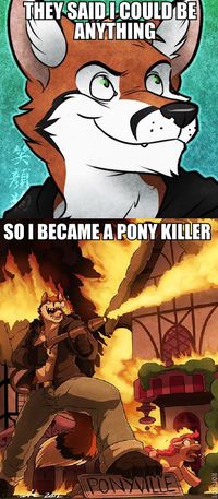 Zorro vs brony.jpg